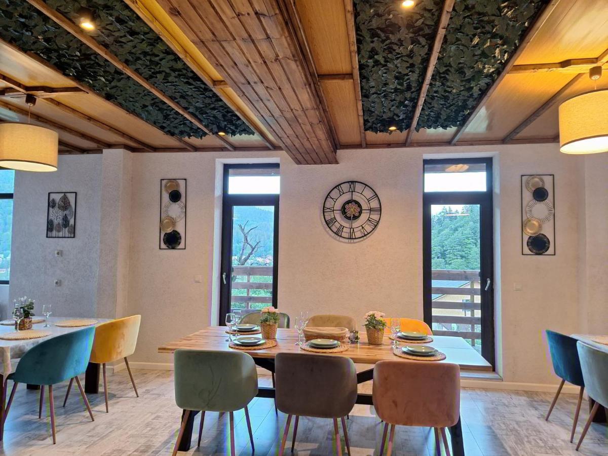 Vila Panoramic Буштени Экстерьер фото